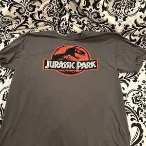 Jurassic Park Gray T-Shirt Men’s